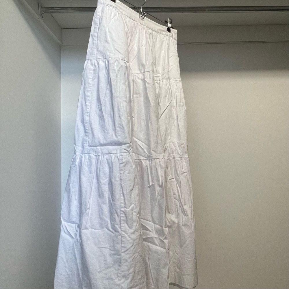 STAUD poplin sea skirt